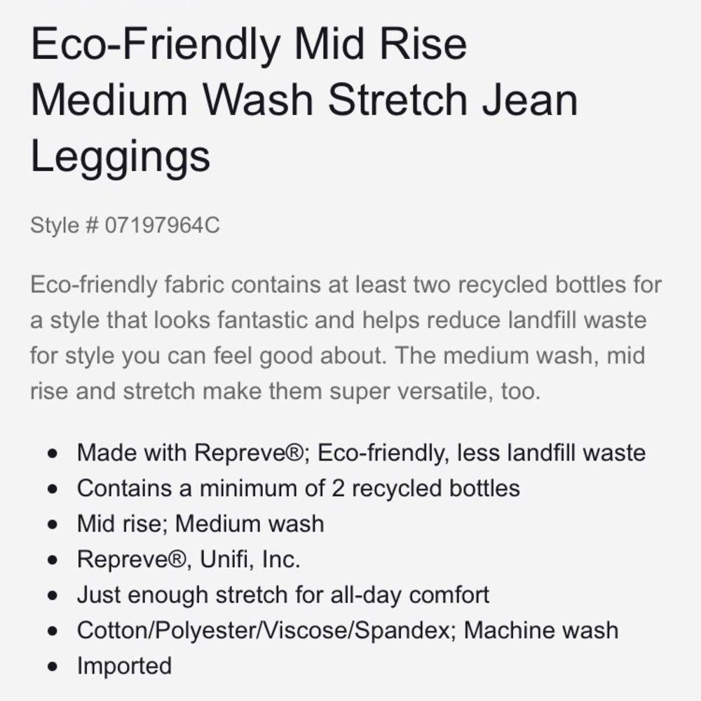Express Midrise Distressed Skinny Jean Legging - Picture 6 of 6